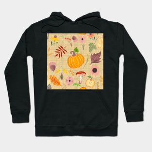 Pumpkin patch pattern Hoodie